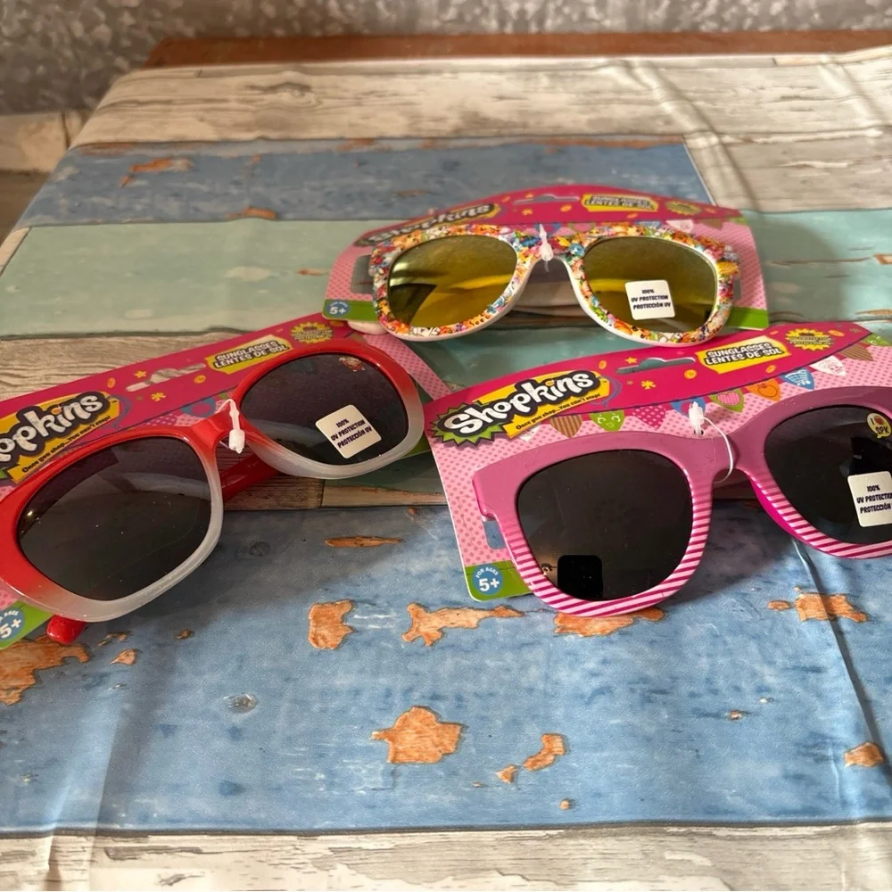 Shopkins Red and White Kids Sunglasses